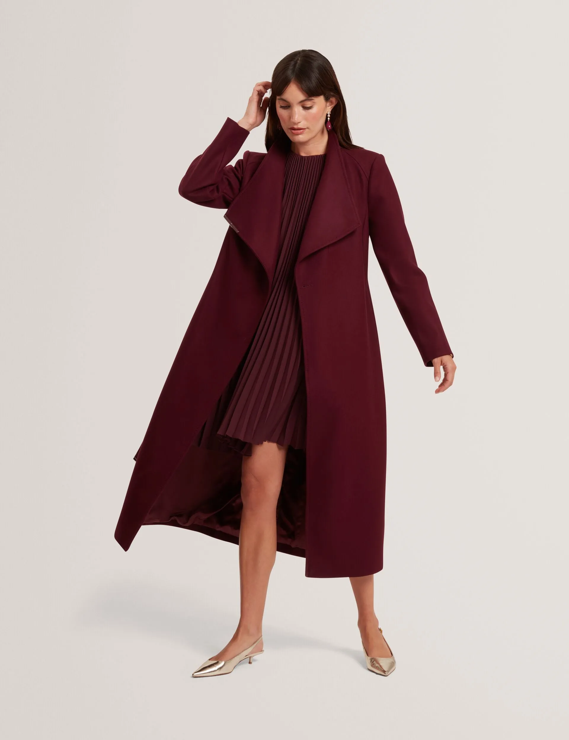 ROSELL | OXBLOOD sold by Ted Baker product image thumbnail 2