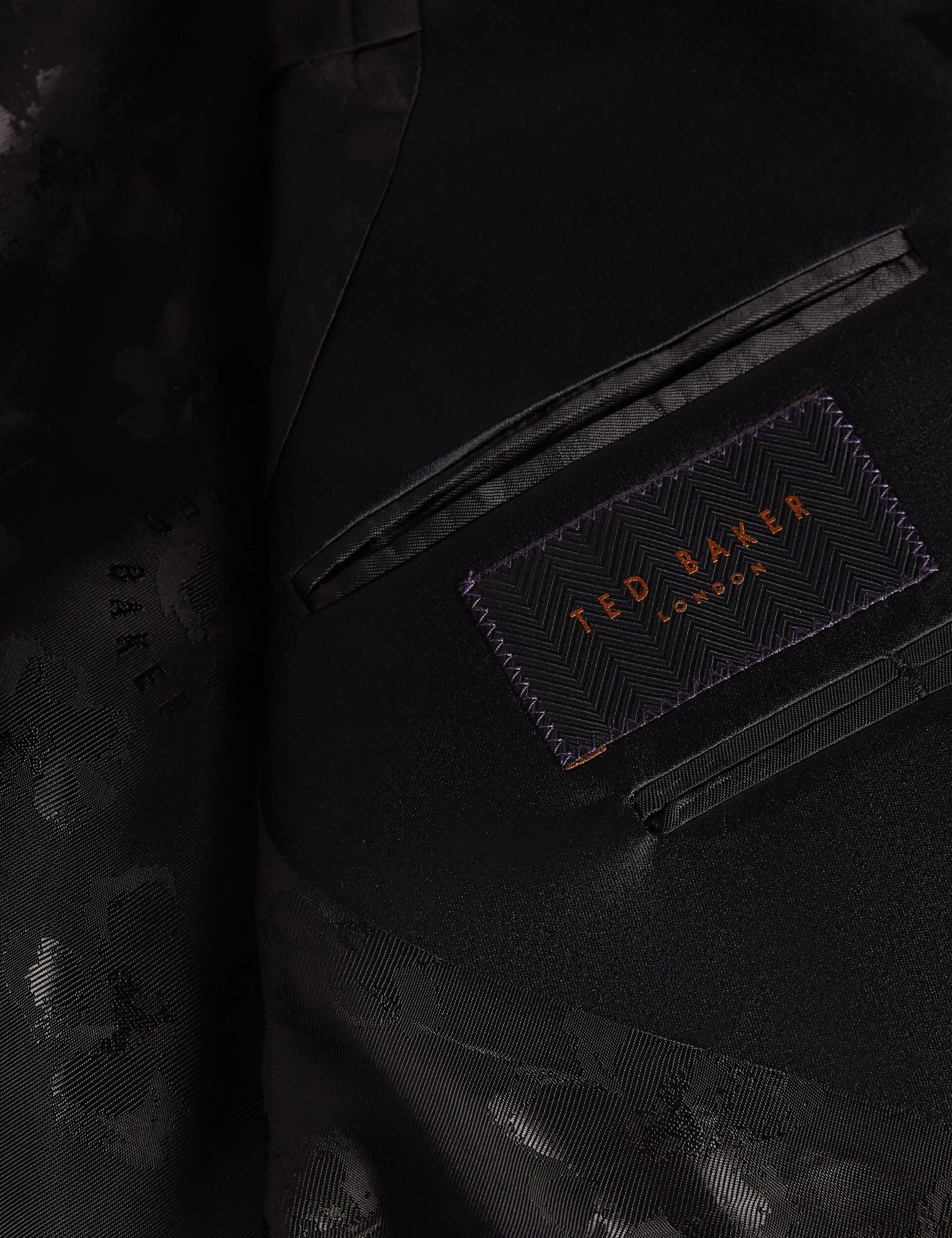 TUX JACKET | BLACK sold by Ted Baker product image thumbnail 3