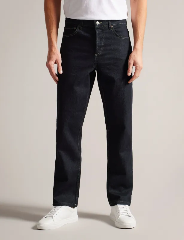 STRAIGHT STRETCH JEAN | DARK BLUE made by Ted Baker
