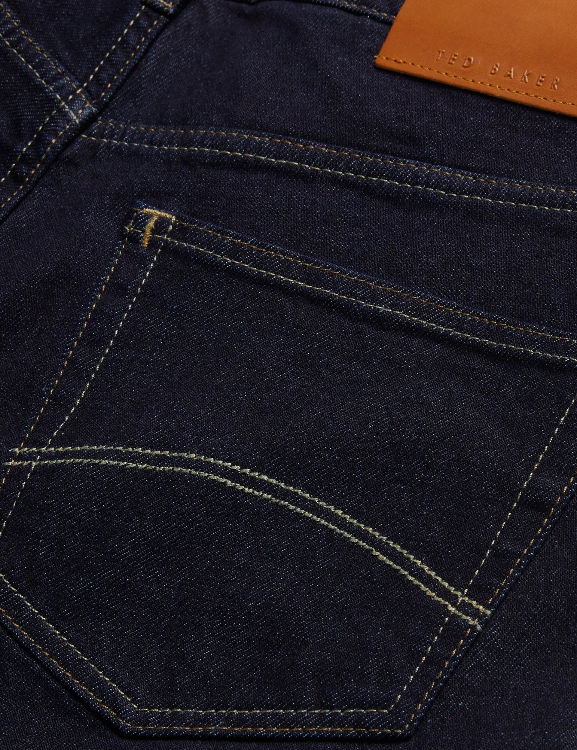 STRAIGHT STRETCH JEAN | DARK BLUE sold by Ted Baker product image thumbnail 5