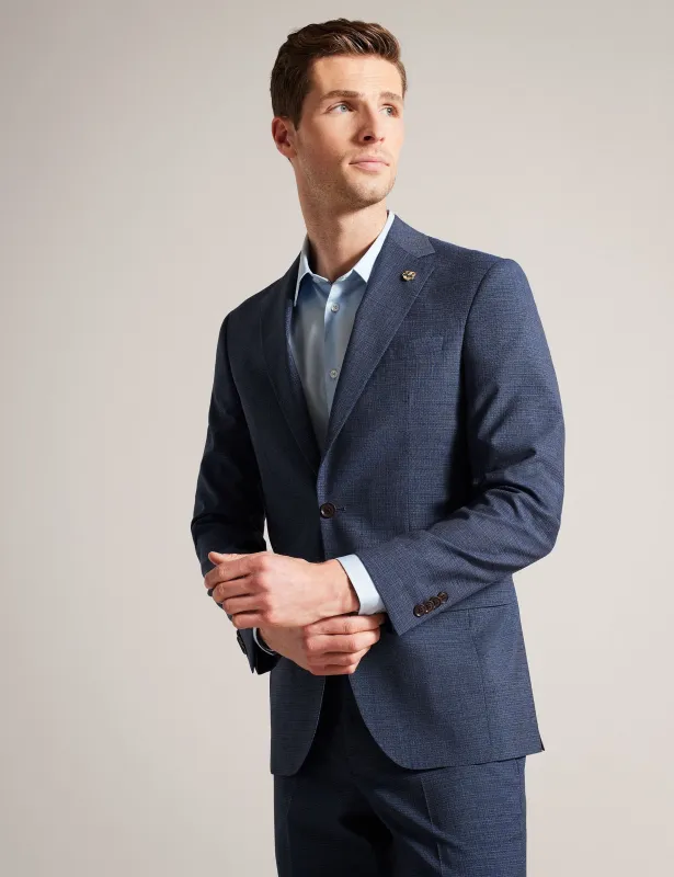 TWEEDY SUIT JACKET | NAVY sold by Ted Baker
