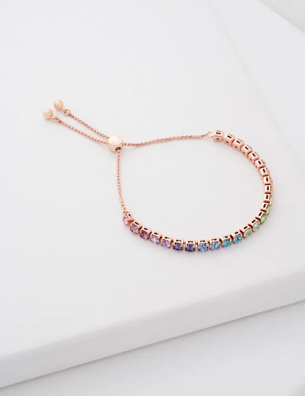 MELRAH | ROSE GOLD RAINBOW made by Ted Baker