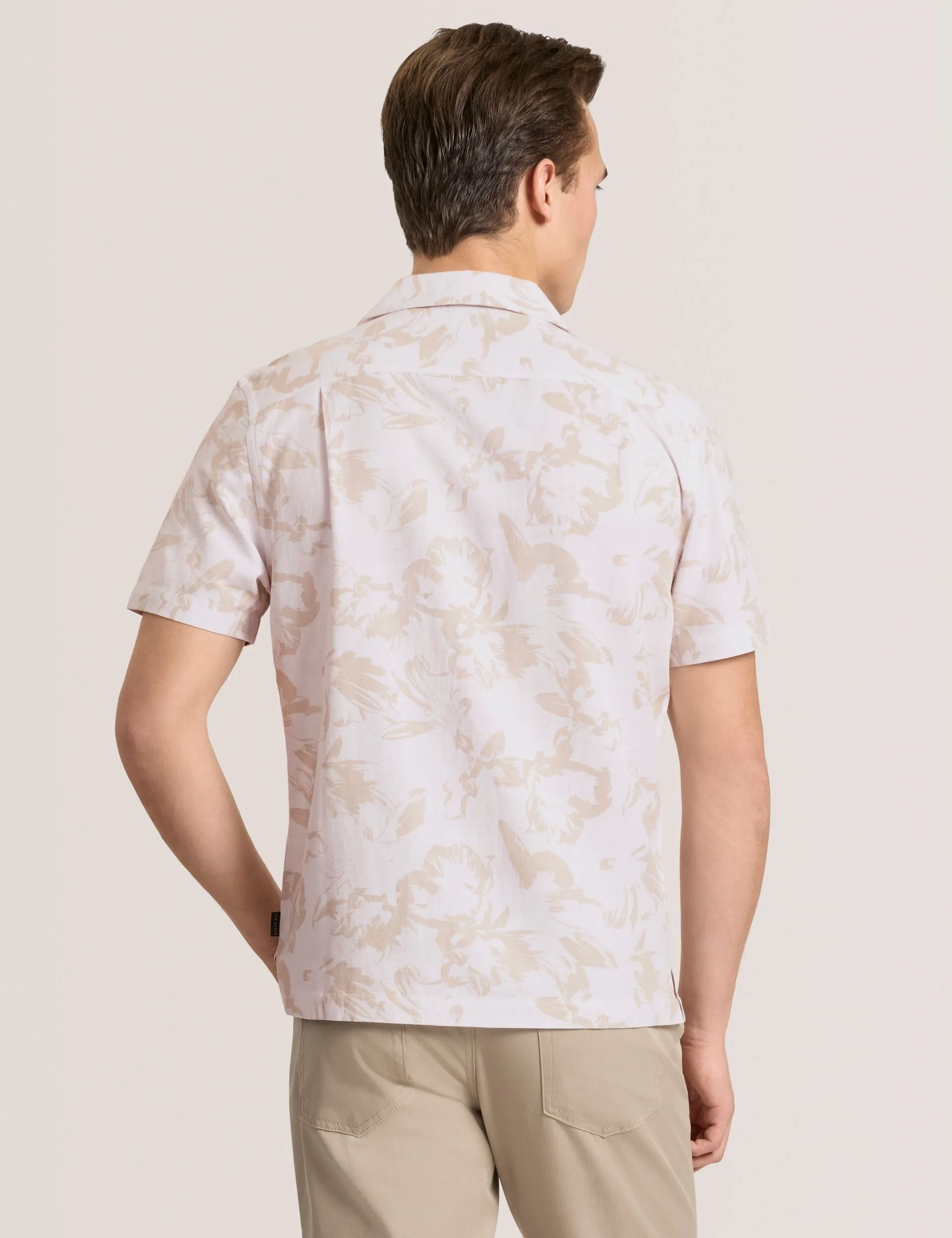 PRINTED SHIRT | WHITE sold by Ted Baker product image thumbnail 3