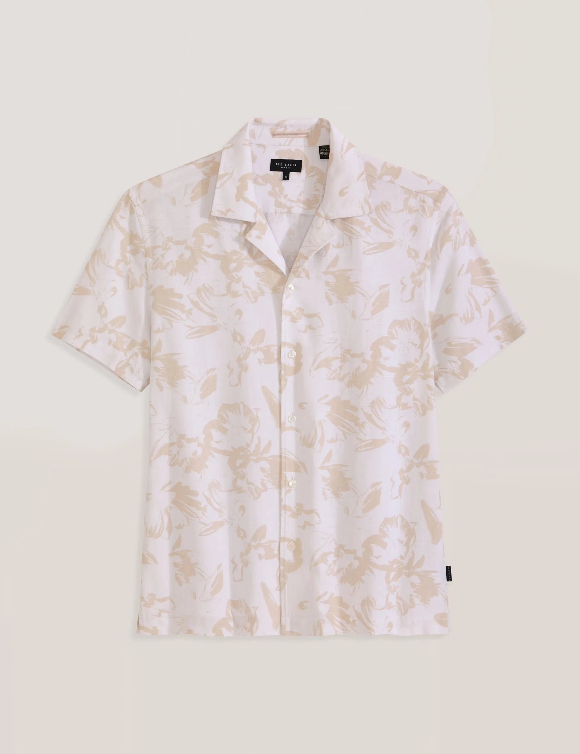 PRINTED SHIRT | WHITE sold by Ted Baker product image thumbnail 5