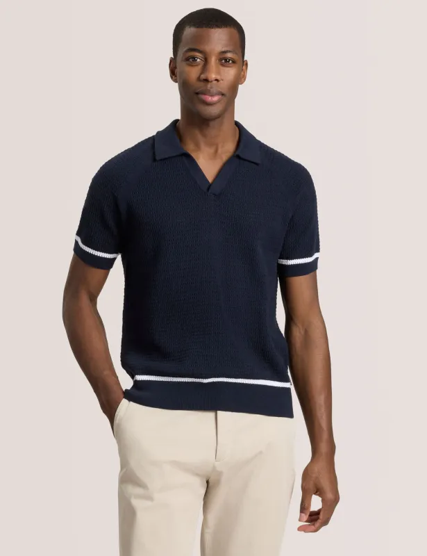 SWEATER POLO | NAVY sold by Ted Baker