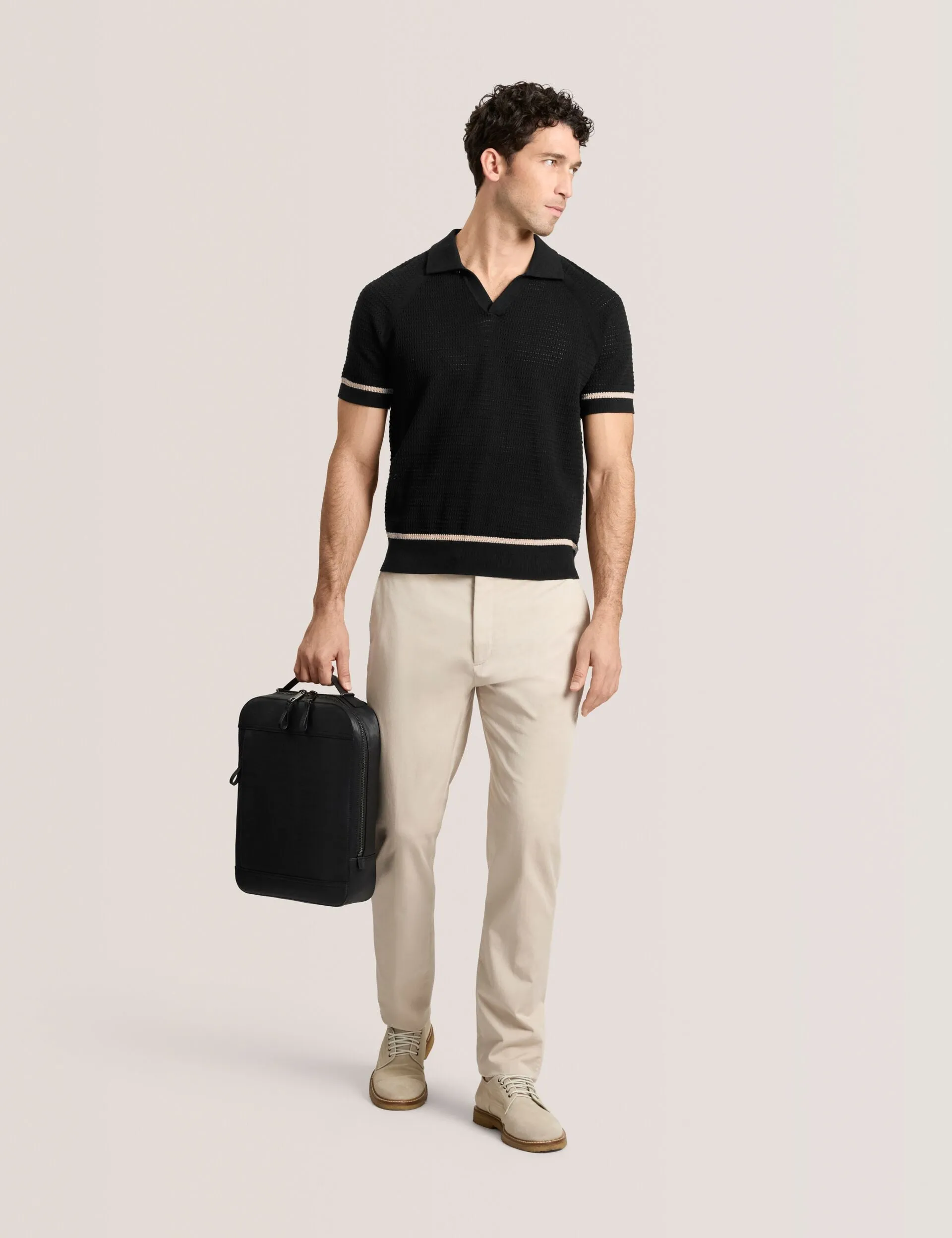 SWEATER POLO | BLACK sold by Ted Baker product image thumbnail 2