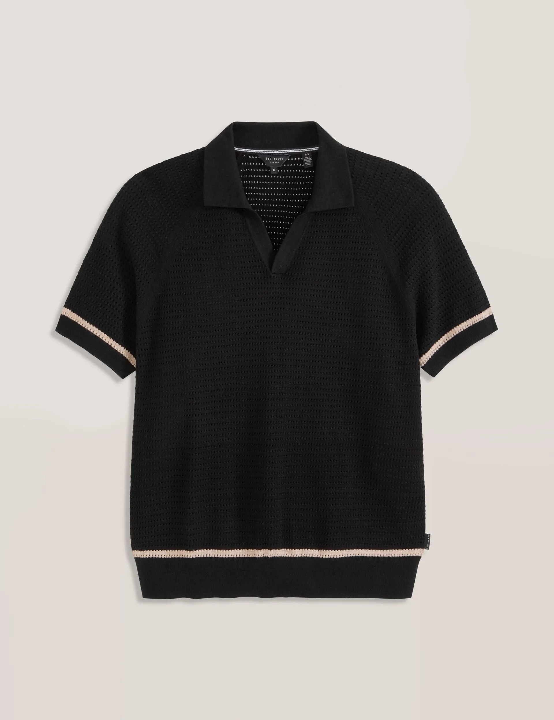 SWEATER POLO | BLACK sold by Ted Baker product image thumbnail 5
