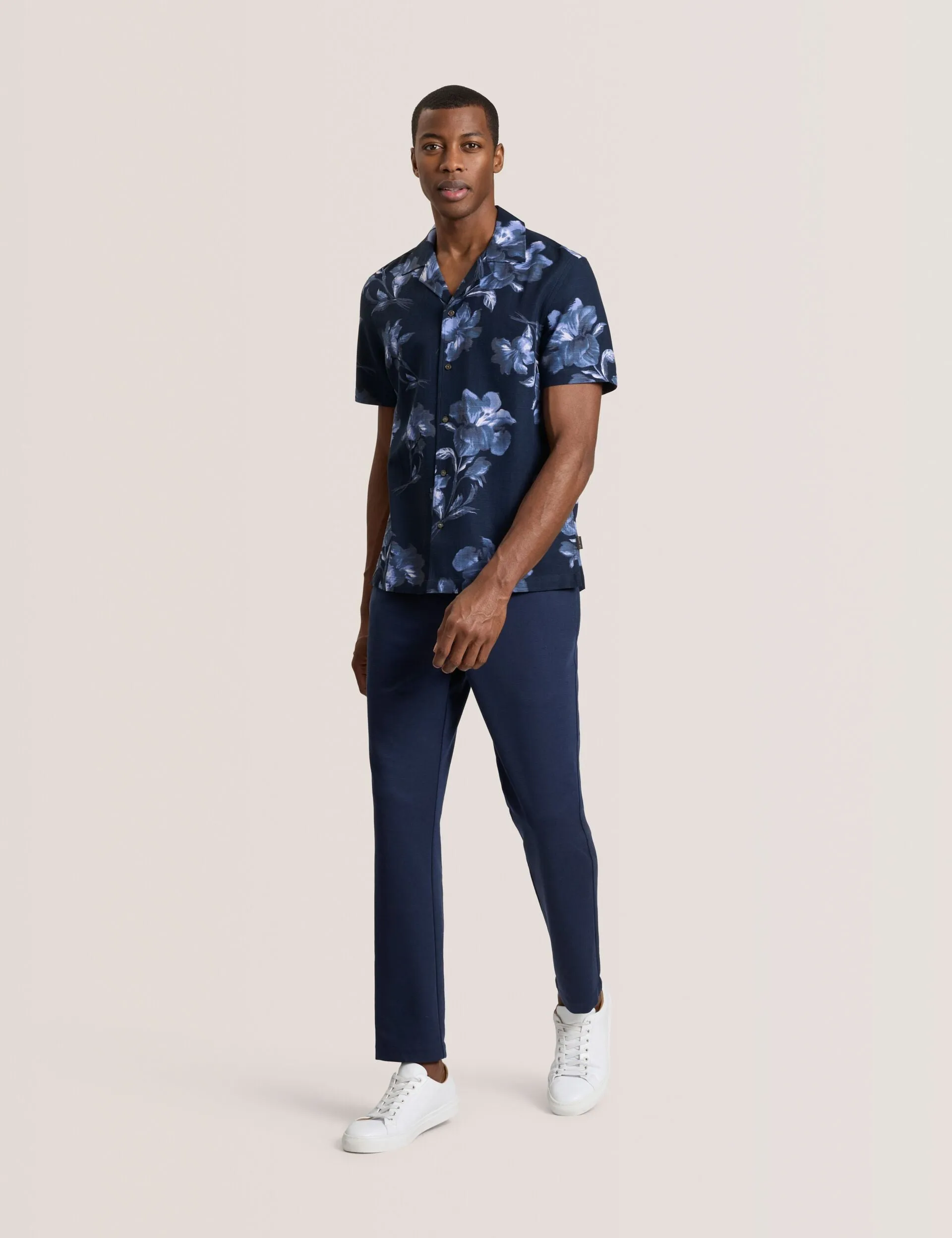 PRINTED SHIRT | NAVY sold by Ted Baker product image thumbnail 2