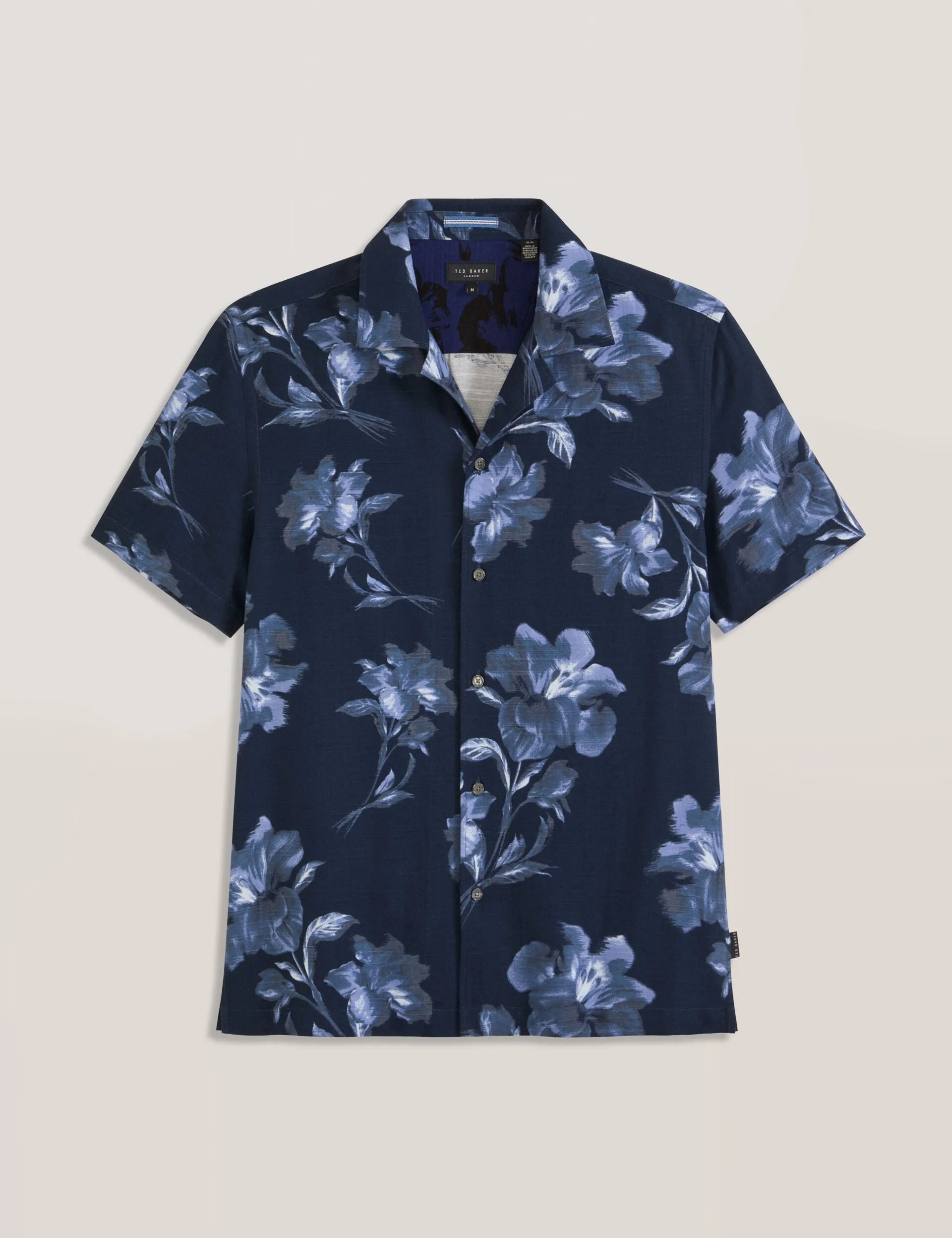 PRINTED SHIRT | NAVY sold by Ted Baker product image thumbnail 5