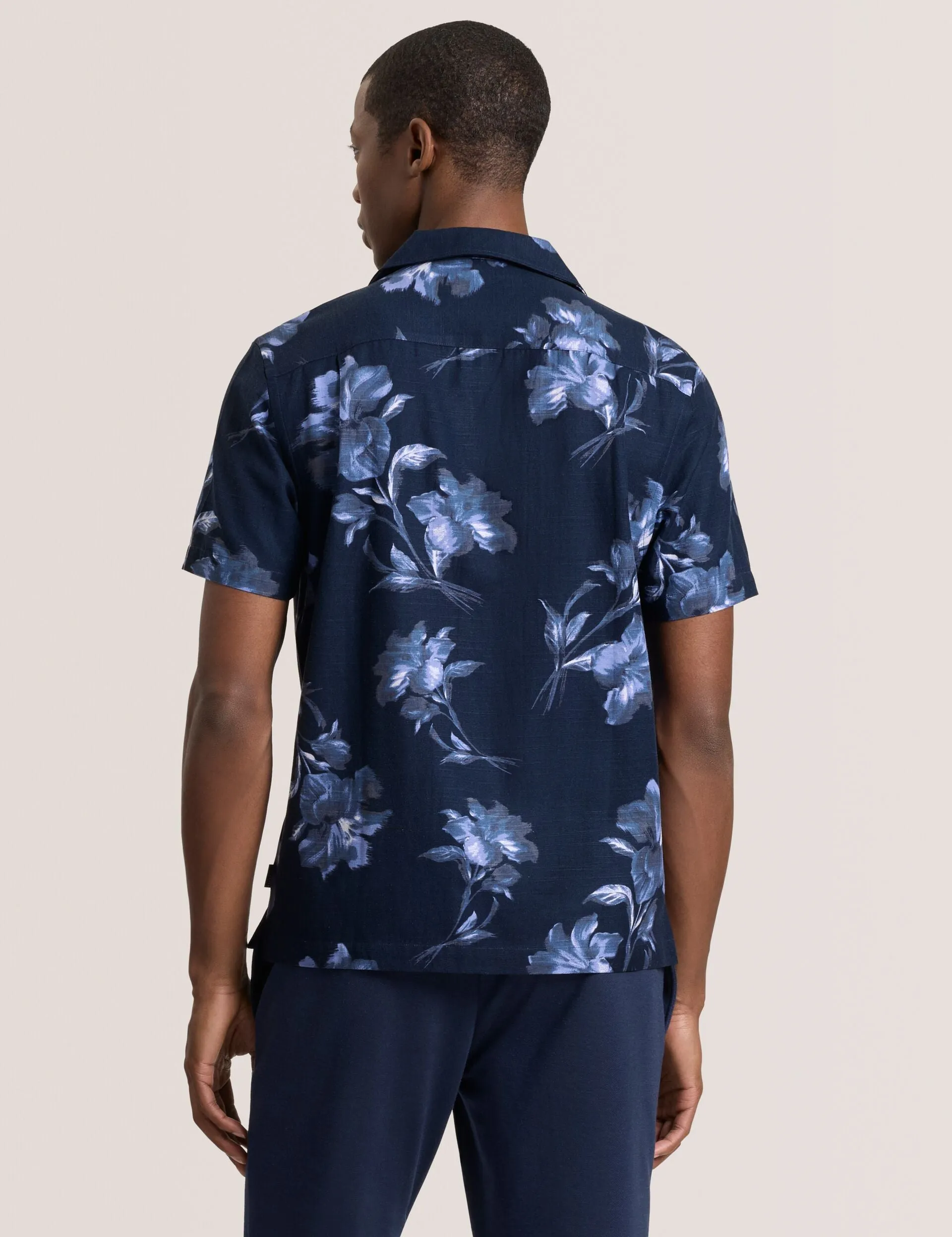 PRINTED SHIRT | NAVY sold by Ted Baker product image thumbnail 3