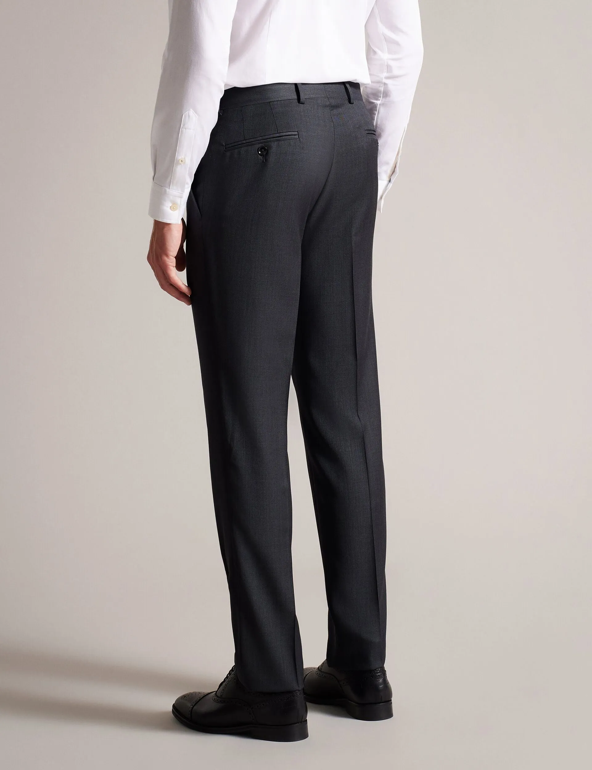 CORE SUIT TROUSER | GREY sold by Ted Baker product image thumbnail 3