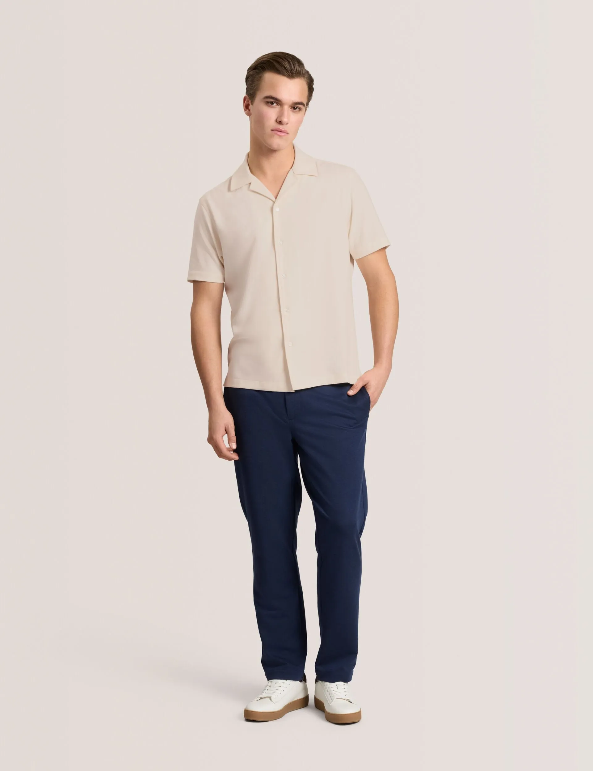 Textured Camp Shirt | IVORY sold by Ted Baker product image thumbnail 2
