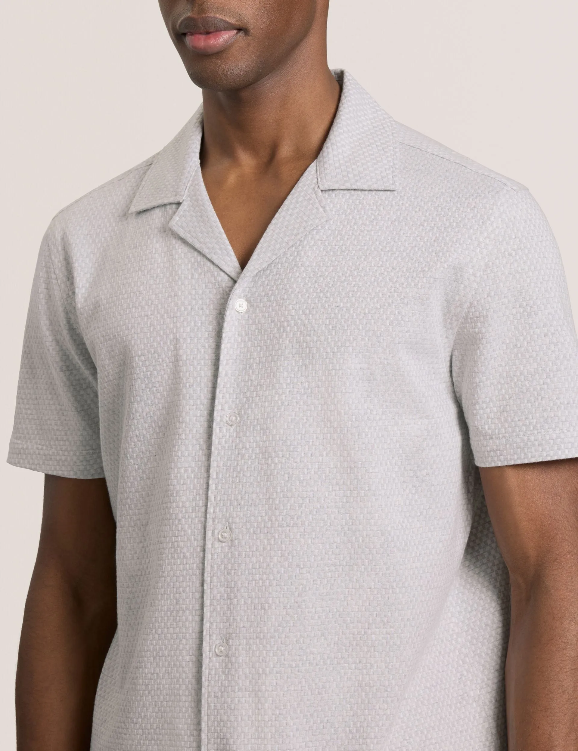 CAMP SHIRT | GREY sold by Ted Baker product image thumbnail 4