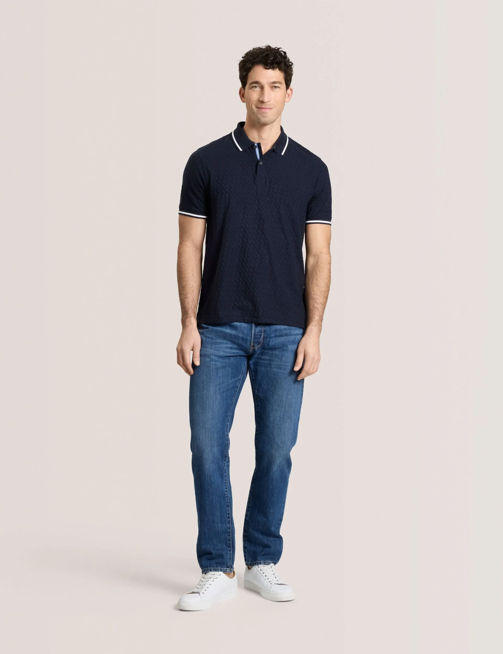 TEXTURE POLO | NAVY sold by Ted Baker product image thumbnail 2