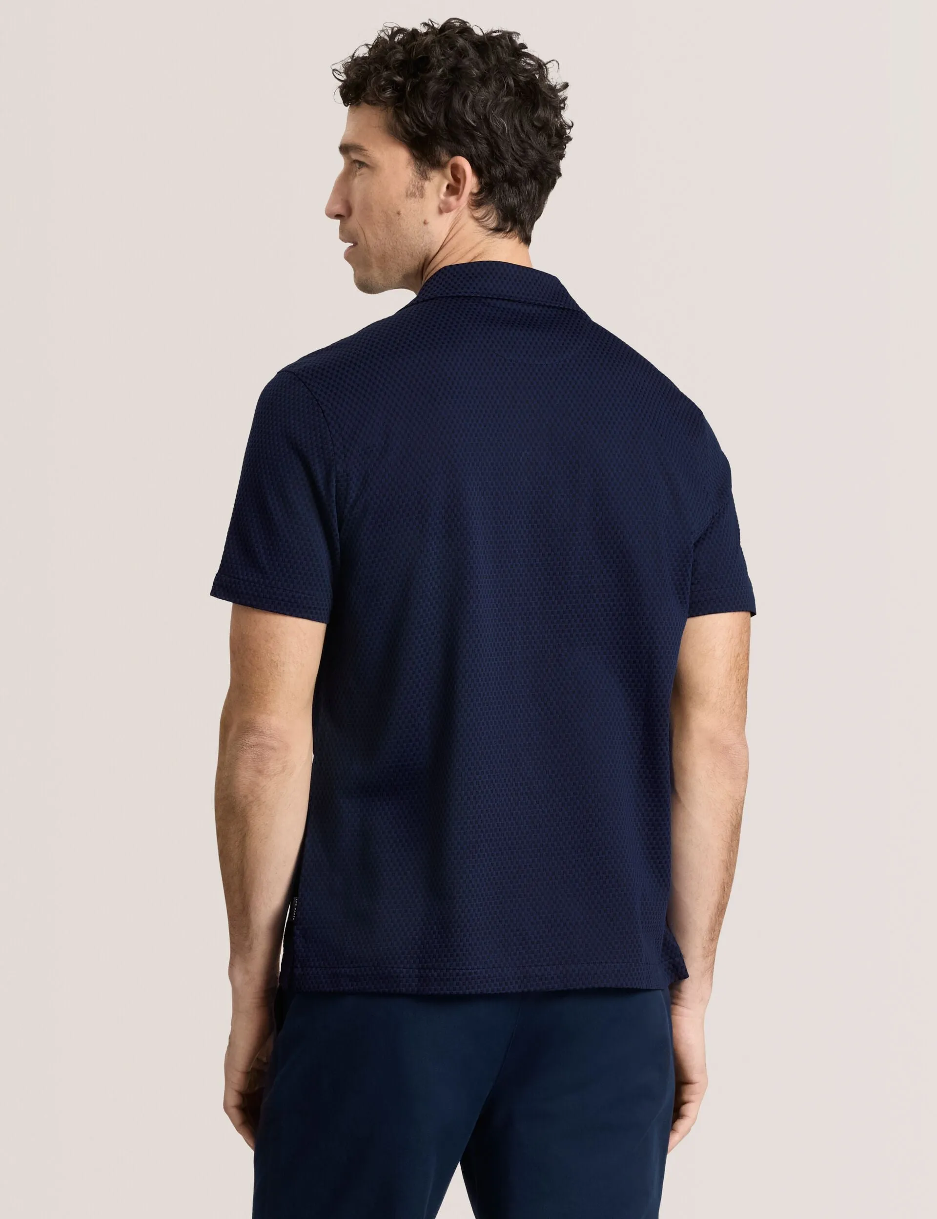 CAMP SHIRT | NAVY sold by Ted Baker product image thumbnail 3