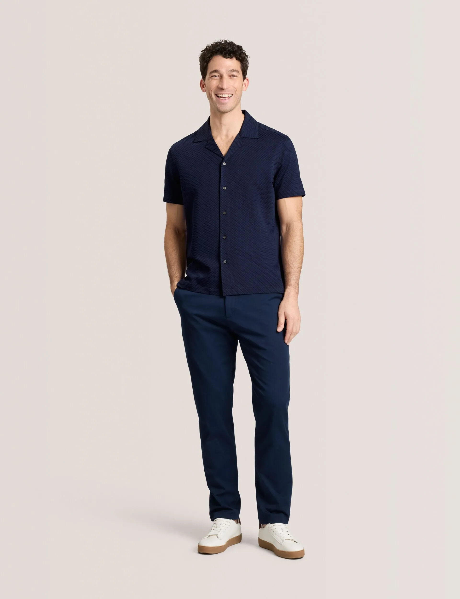 CAMP SHIRT | NAVY sold by Ted Baker product image thumbnail 2