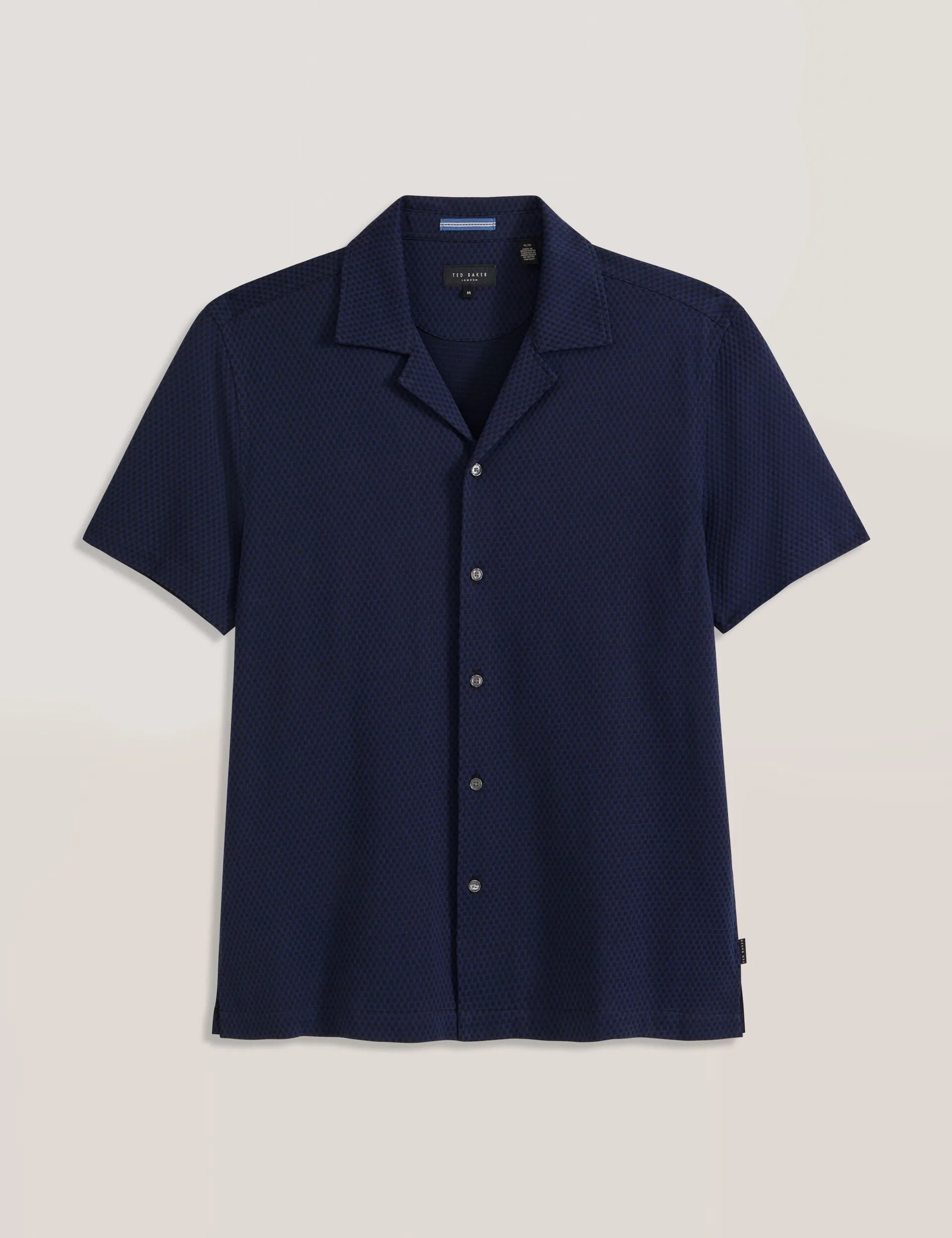 CAMP SHIRT | NAVY sold by Ted Baker product image thumbnail 5