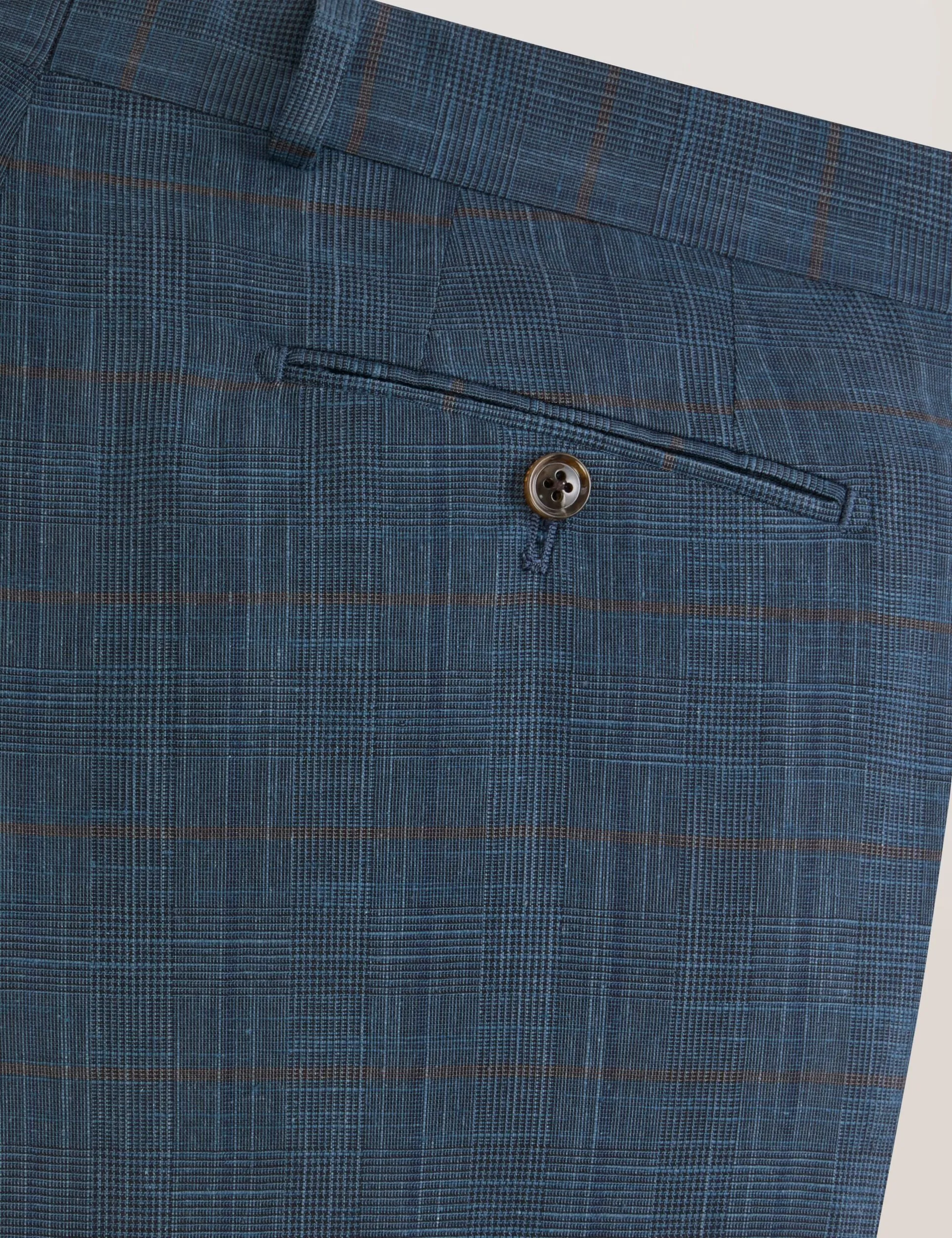WINTER-CHECK | TEAL BLUE sold by Ted Baker product image thumbnail 3