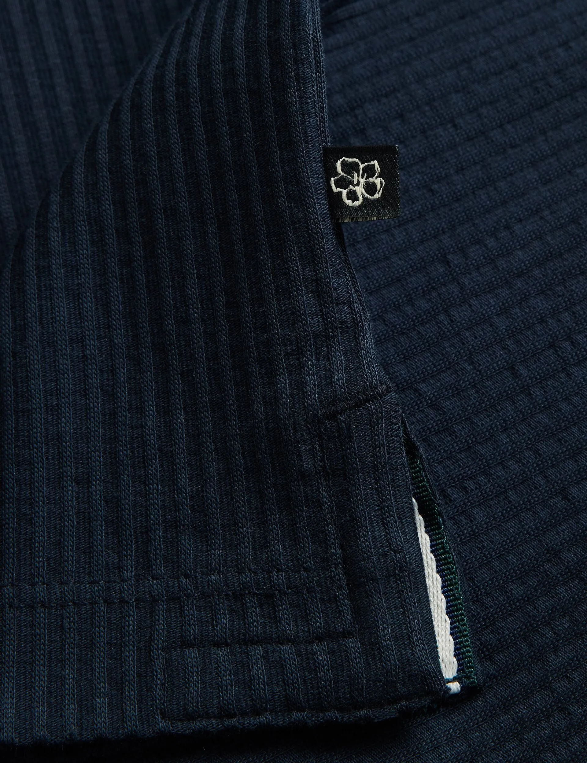 SHORT SLEEVE REGULAR FIT T-SHIRT | NAVY sold by Ted Baker product image thumbnail 3