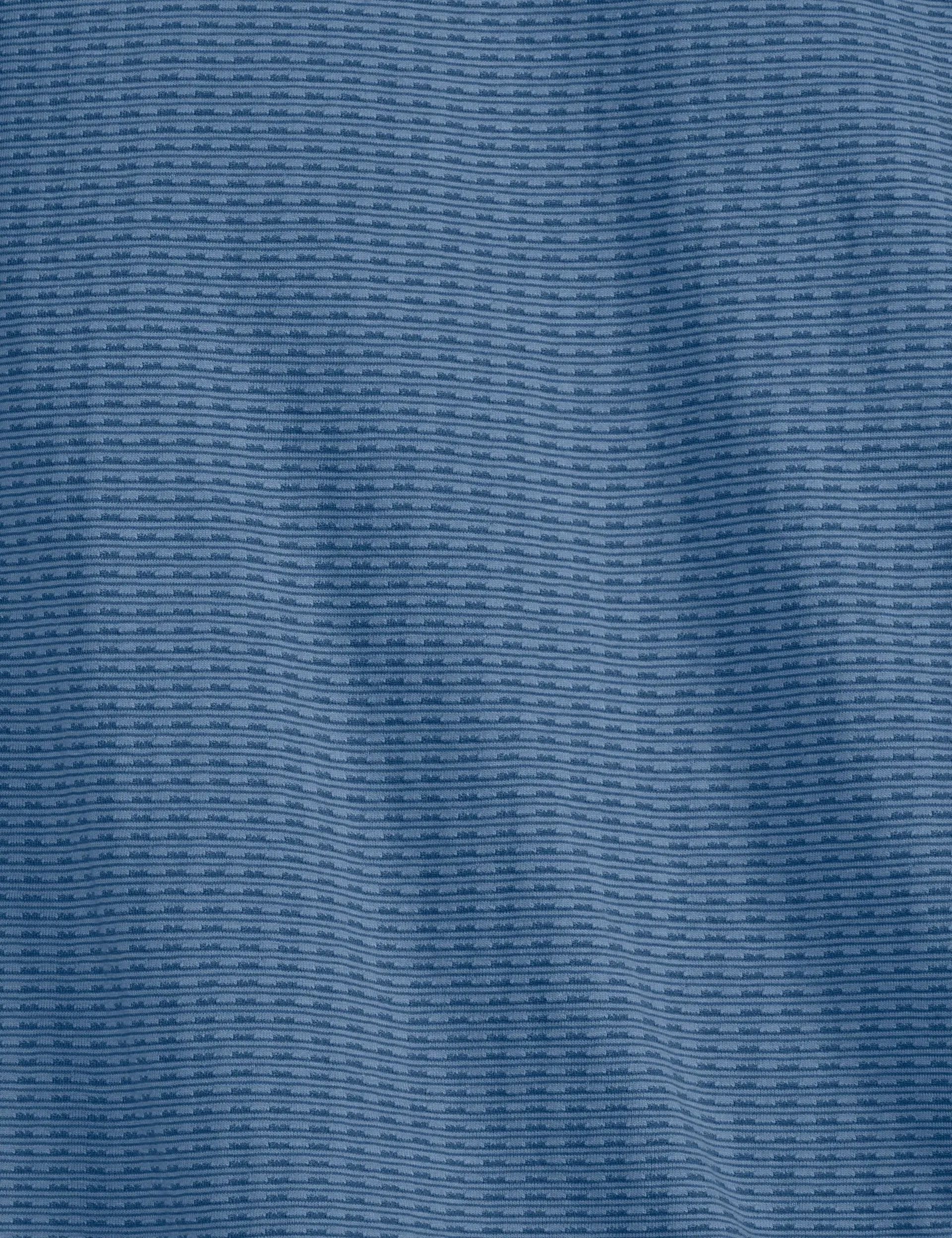 JACQUARD TEE | MID BLUE sold by Ted Baker product image thumbnail 3