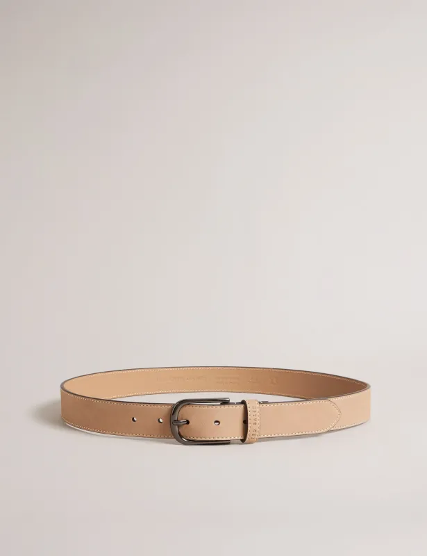 LEATHER BELT | BROWN made by Ted Baker