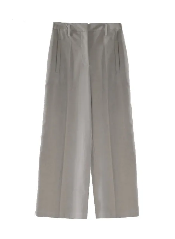 Light Grey Cotton Pants sold by Tela