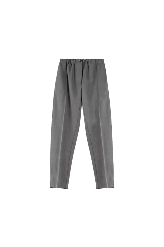 Grey Wool Trousers sold by Tela