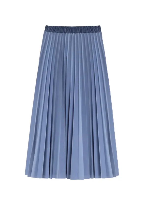 Ice Blue Fleece Skirt sold by Tela