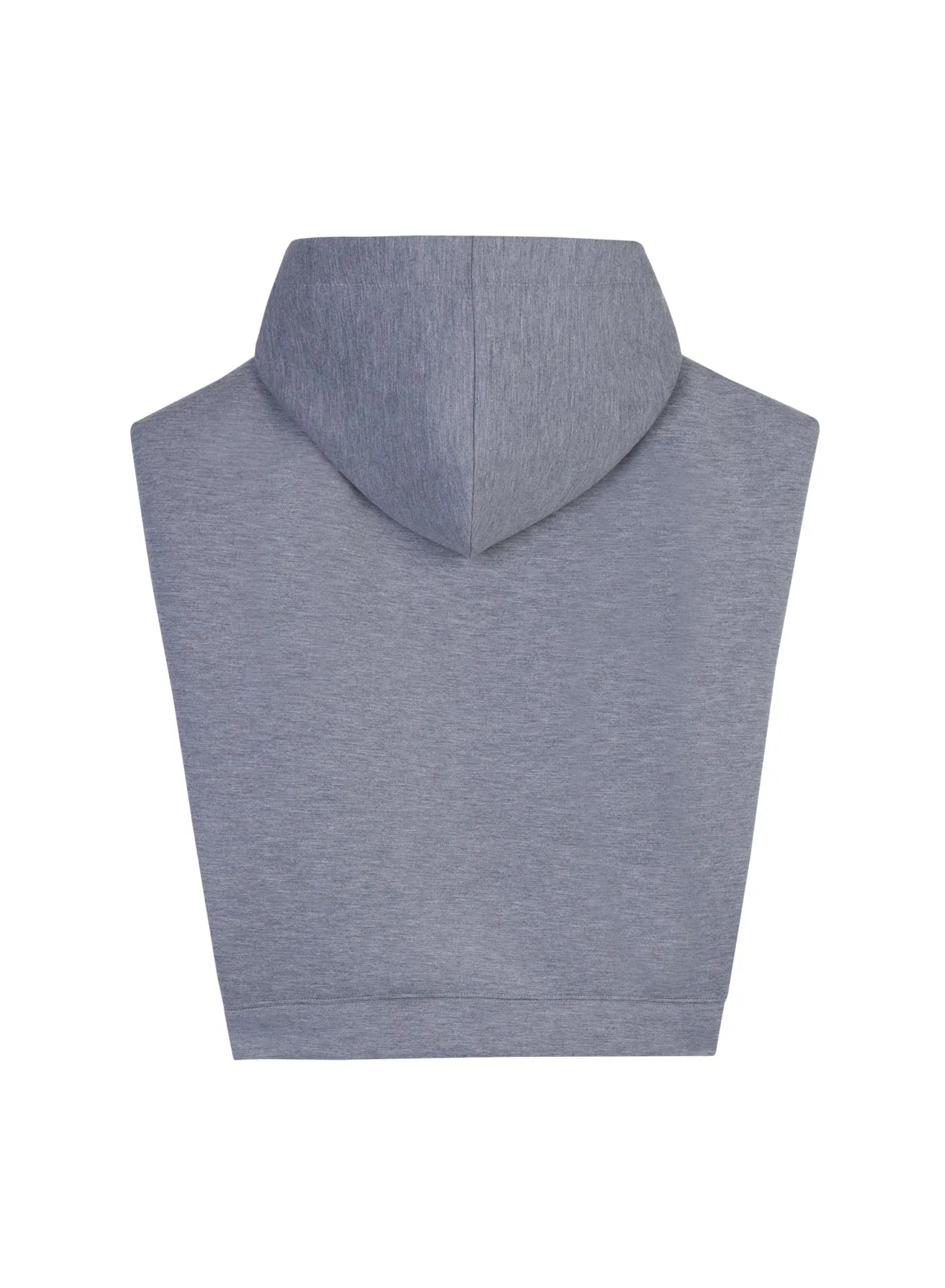 Grey Scuba Jersey Sleeveless Sweatshirt sold by Tela product image thumbnail 2