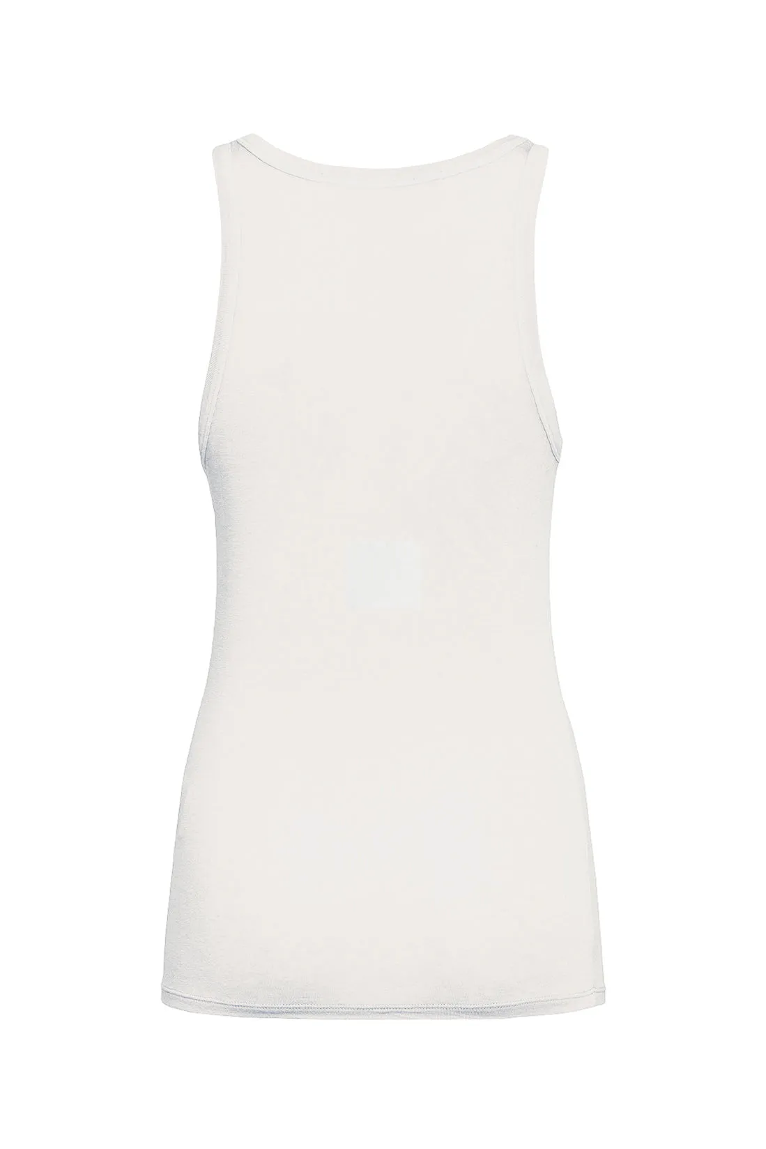 Chalk White Wool Jersey Tank Top sold by Tela product image thumbnail 2