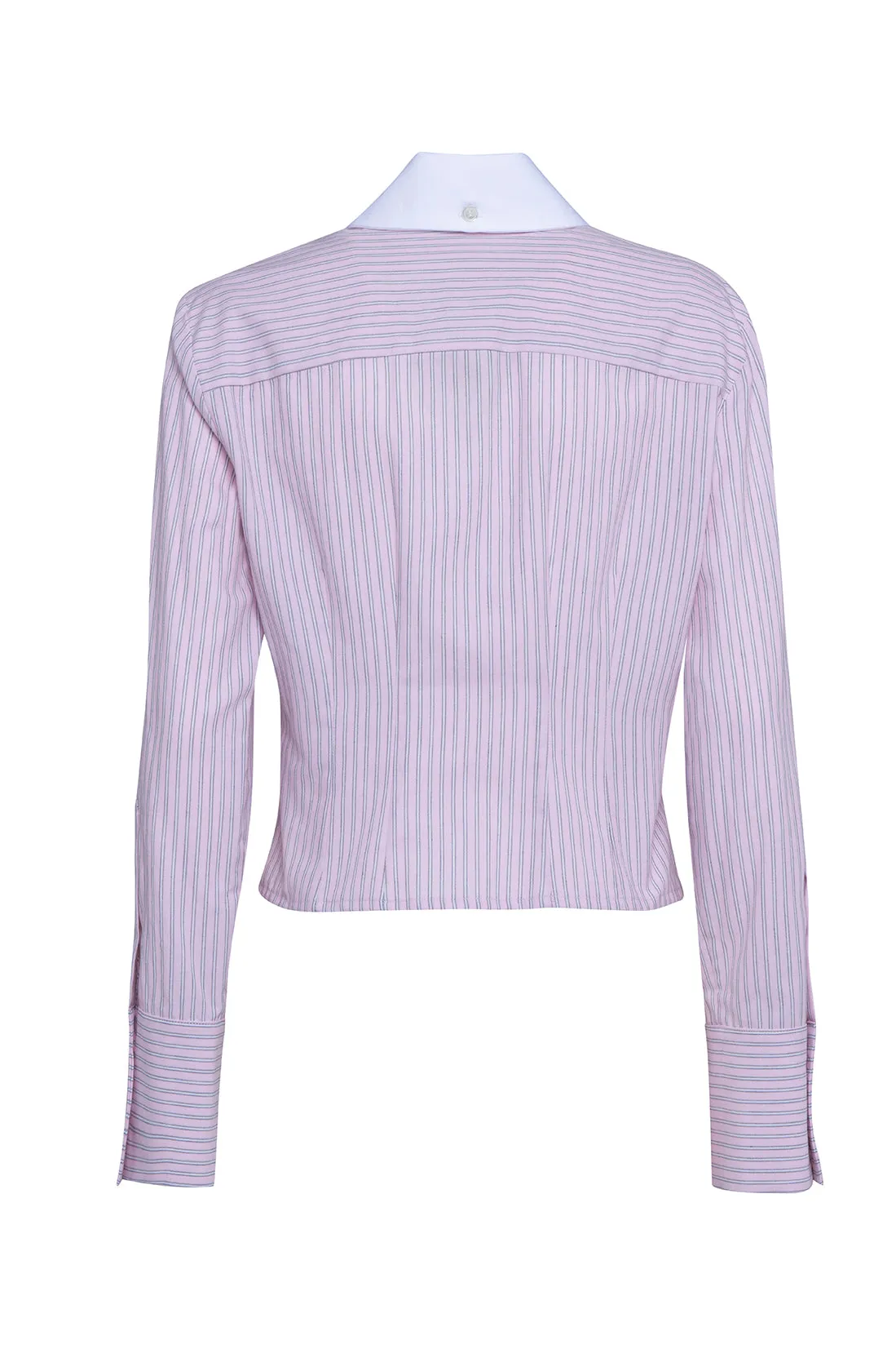 Pink Long-Sleeved Oxford Shirt sold by Tela product image thumbnail 2