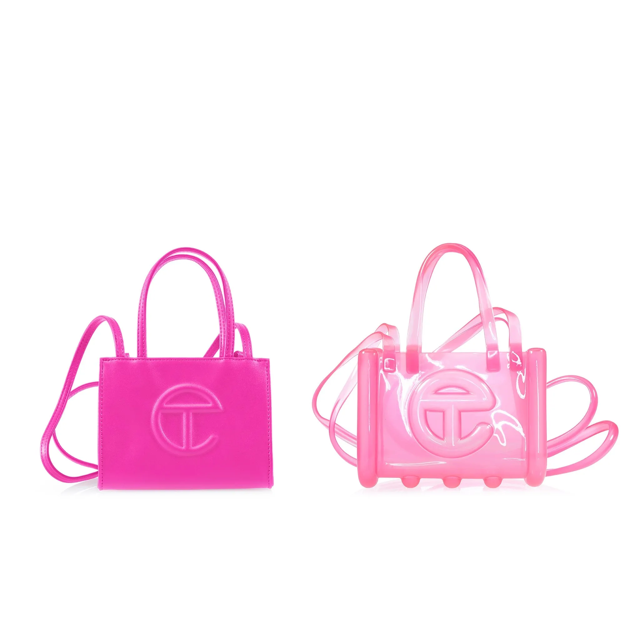 Melissa X Telfar Small Jelly Shopper - Pink sold by Telfar product image thumbnail 5