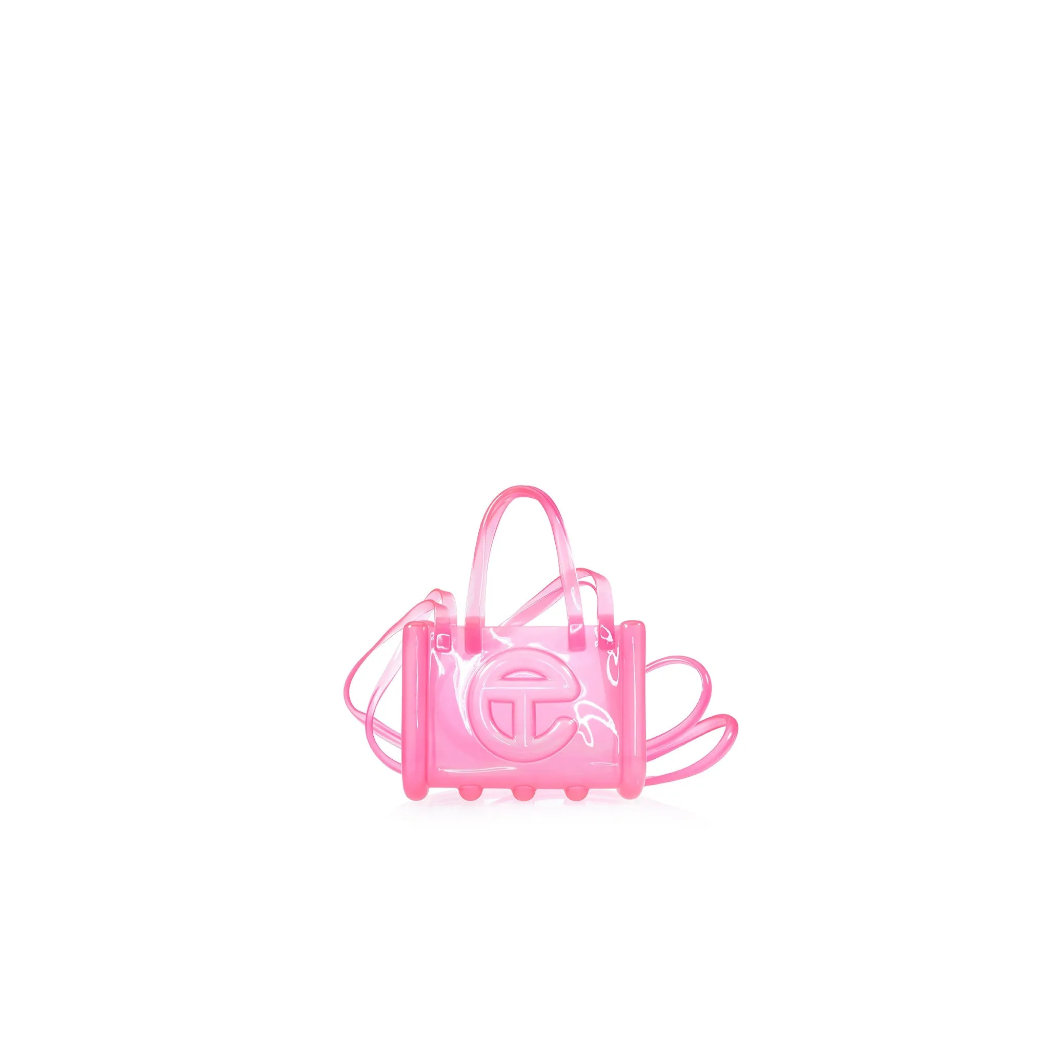 Melissa X Telfar Small Jelly Shopper - Pink sold by Telfar