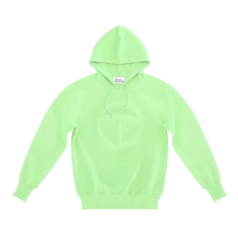 Embossed Hoodie - Double Mint sold by Telfar