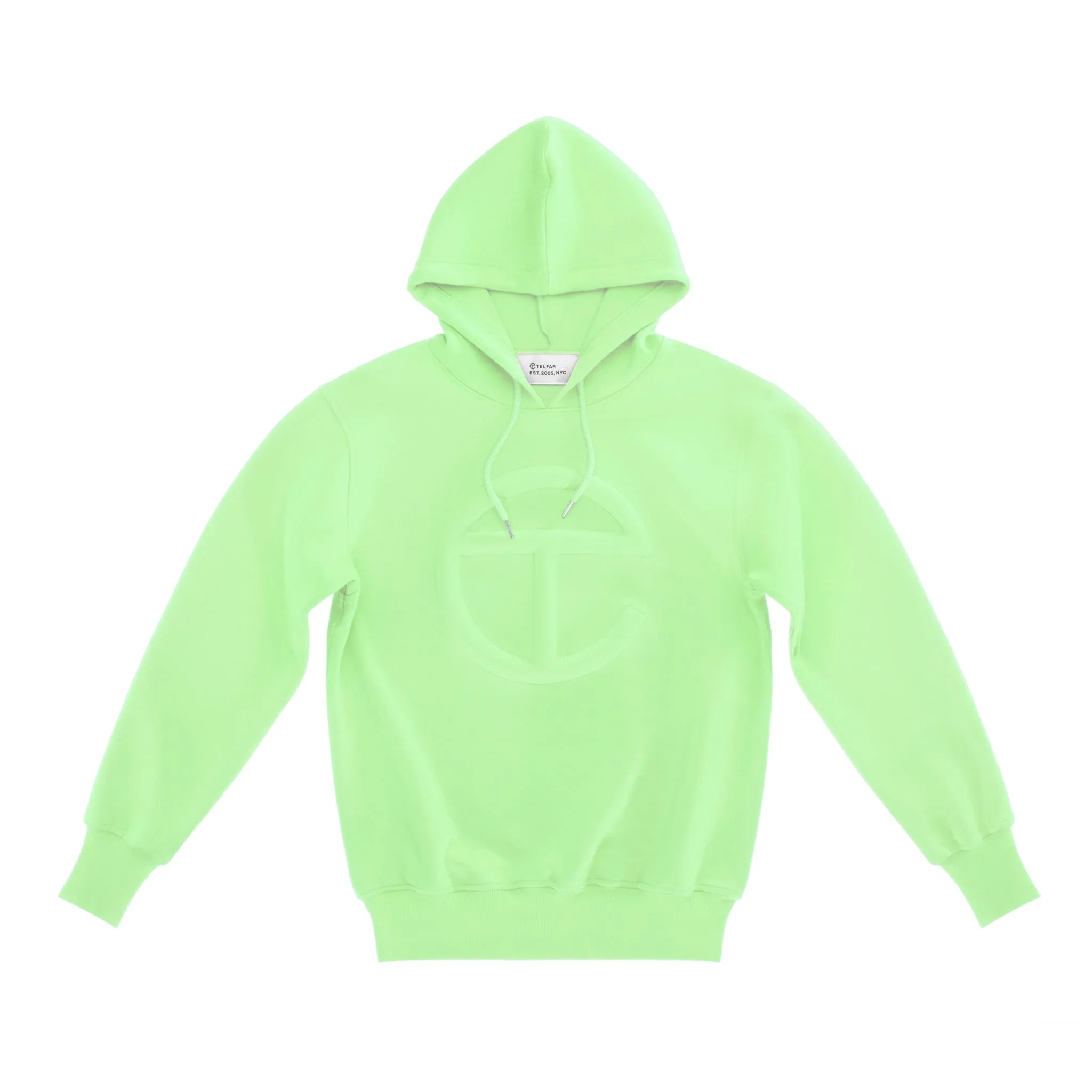 Embossed Hoodie - Double Mint sold by Telfar