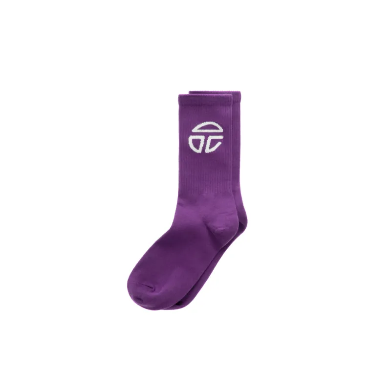 Athletic Logo Socks - Grape sold by Telfar