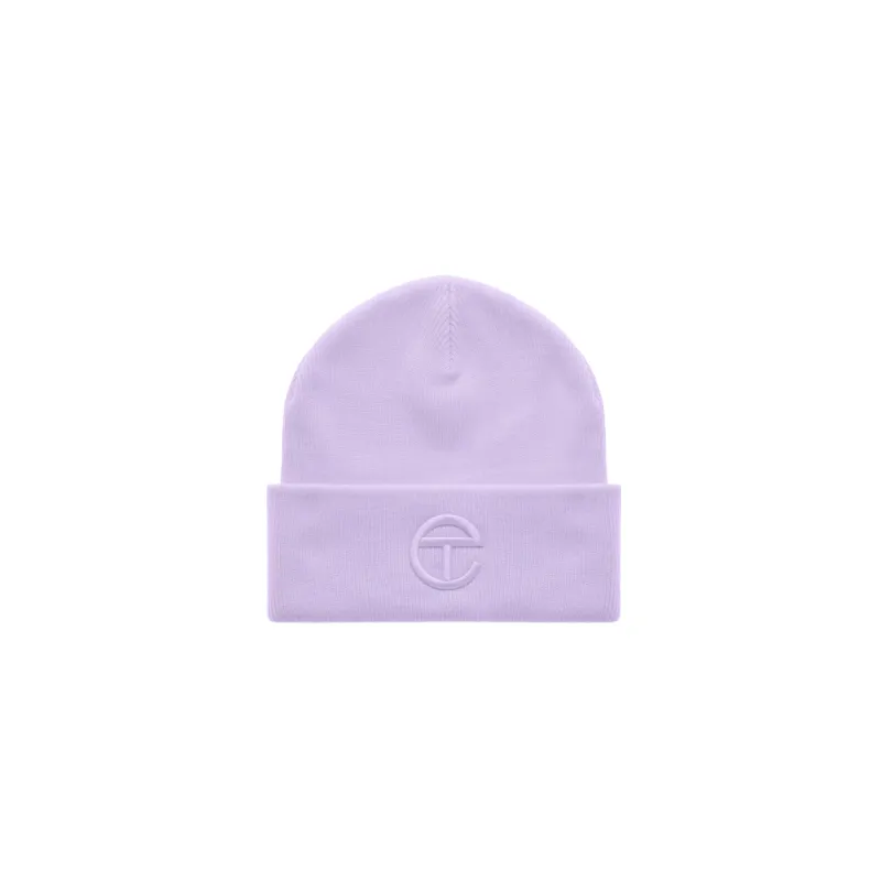 Embroidered Beanie - Lavender sold by Telfar