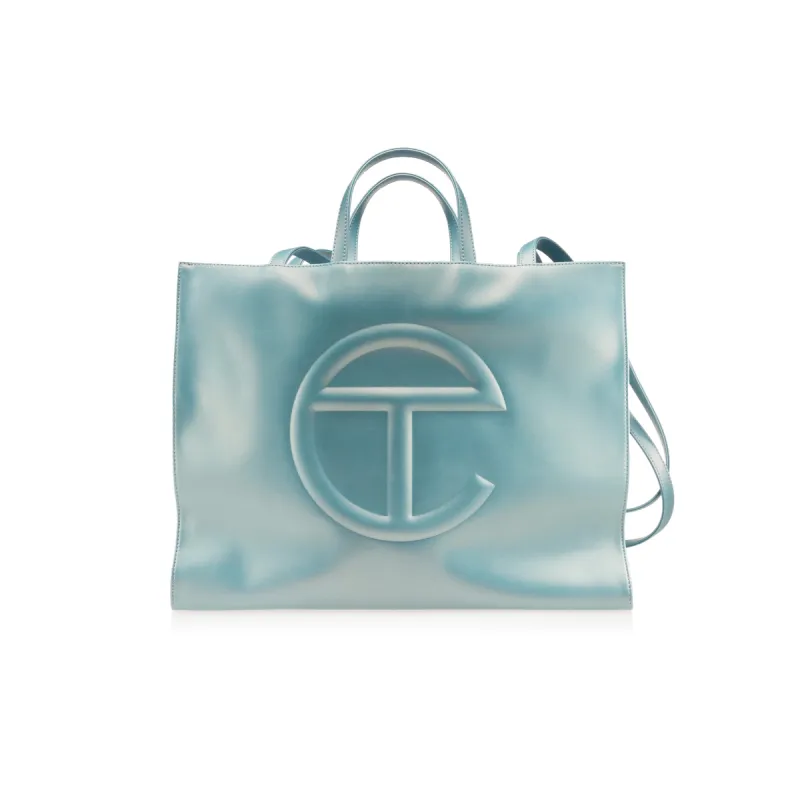 Large Shopping Bag - Blue Ray sold by Telfar