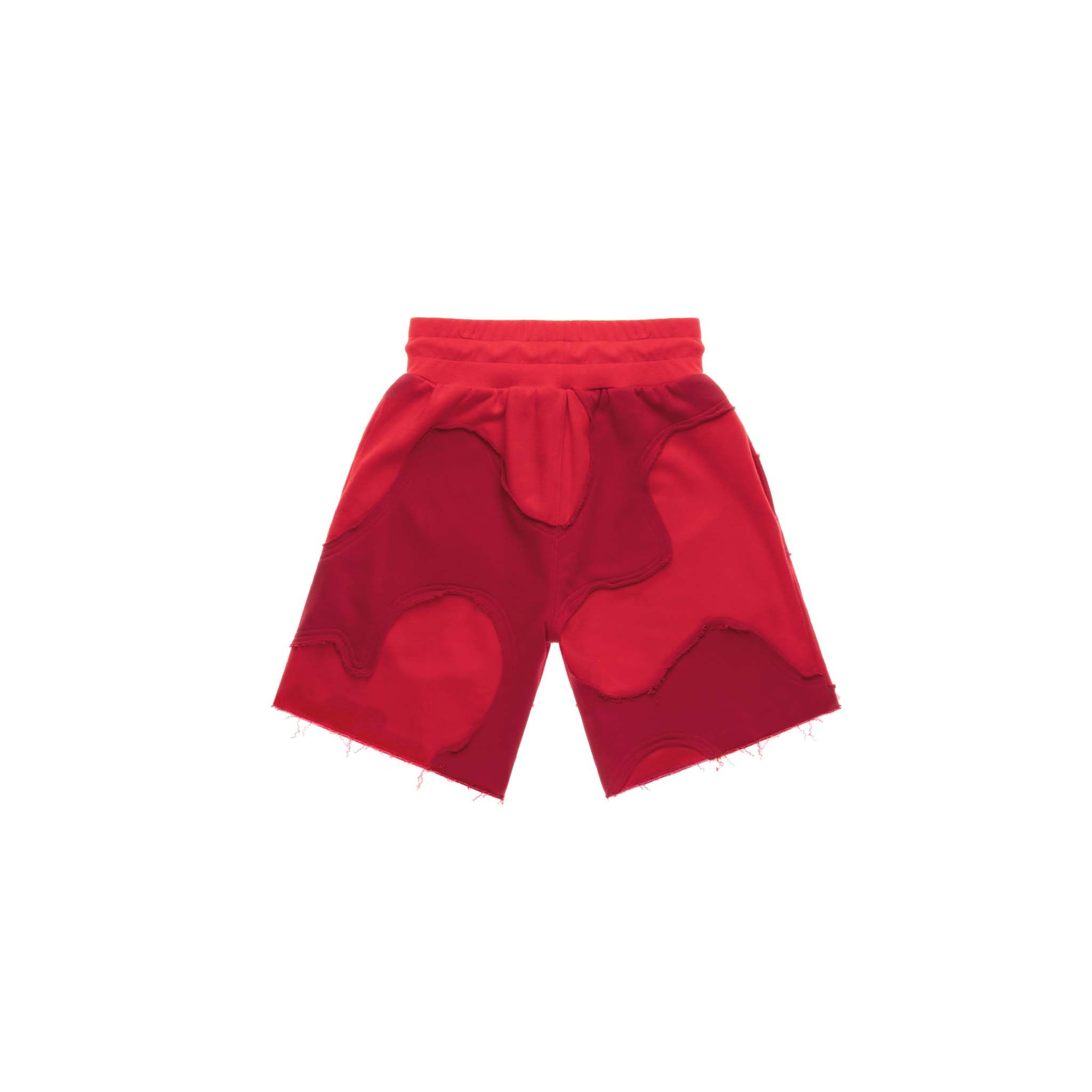 Camo Sweatshort - Red sold by Telfar product image thumbnail 2