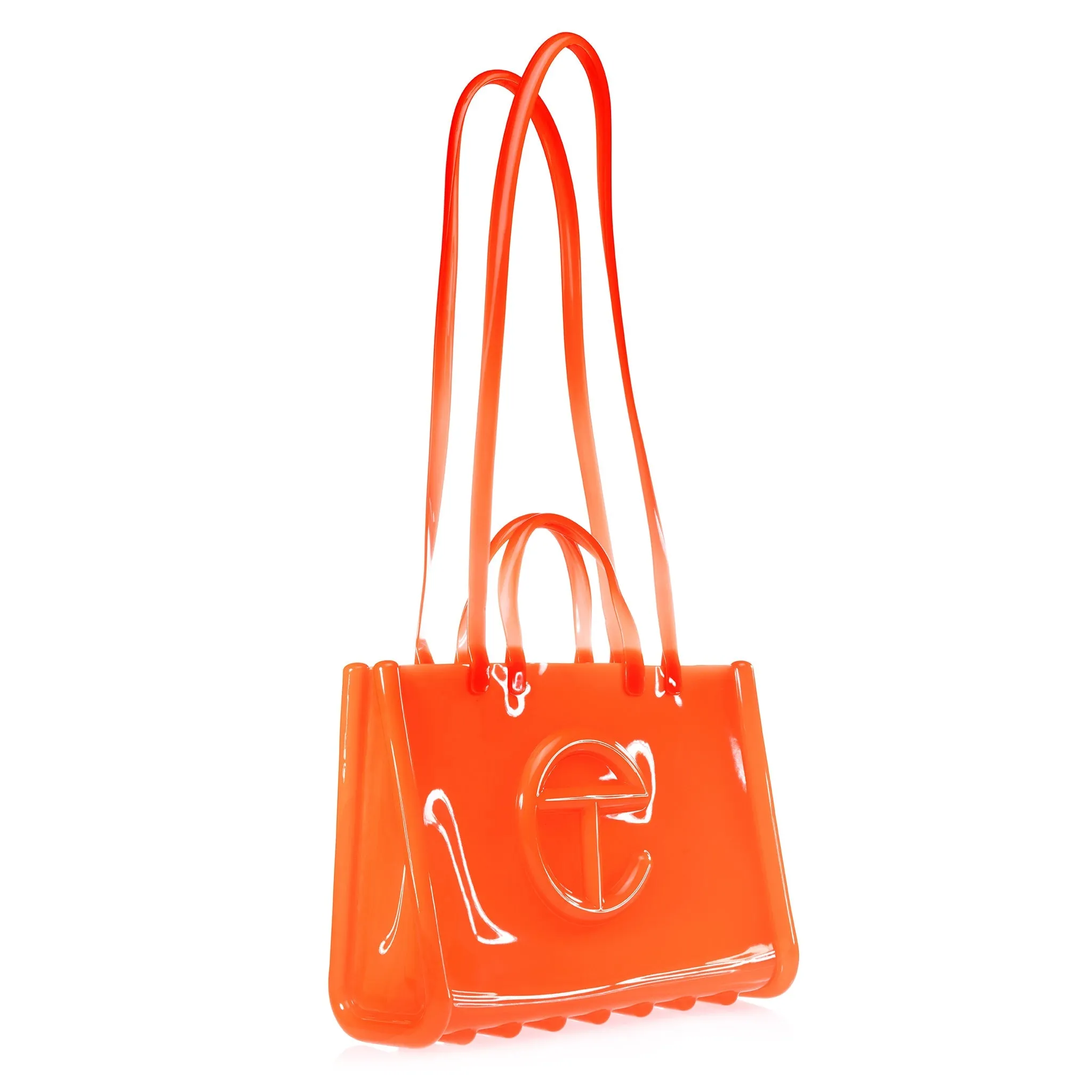 Melissa X Telfar Large Jelly Shopper - Orange sold by Telfar product image thumbnail 2