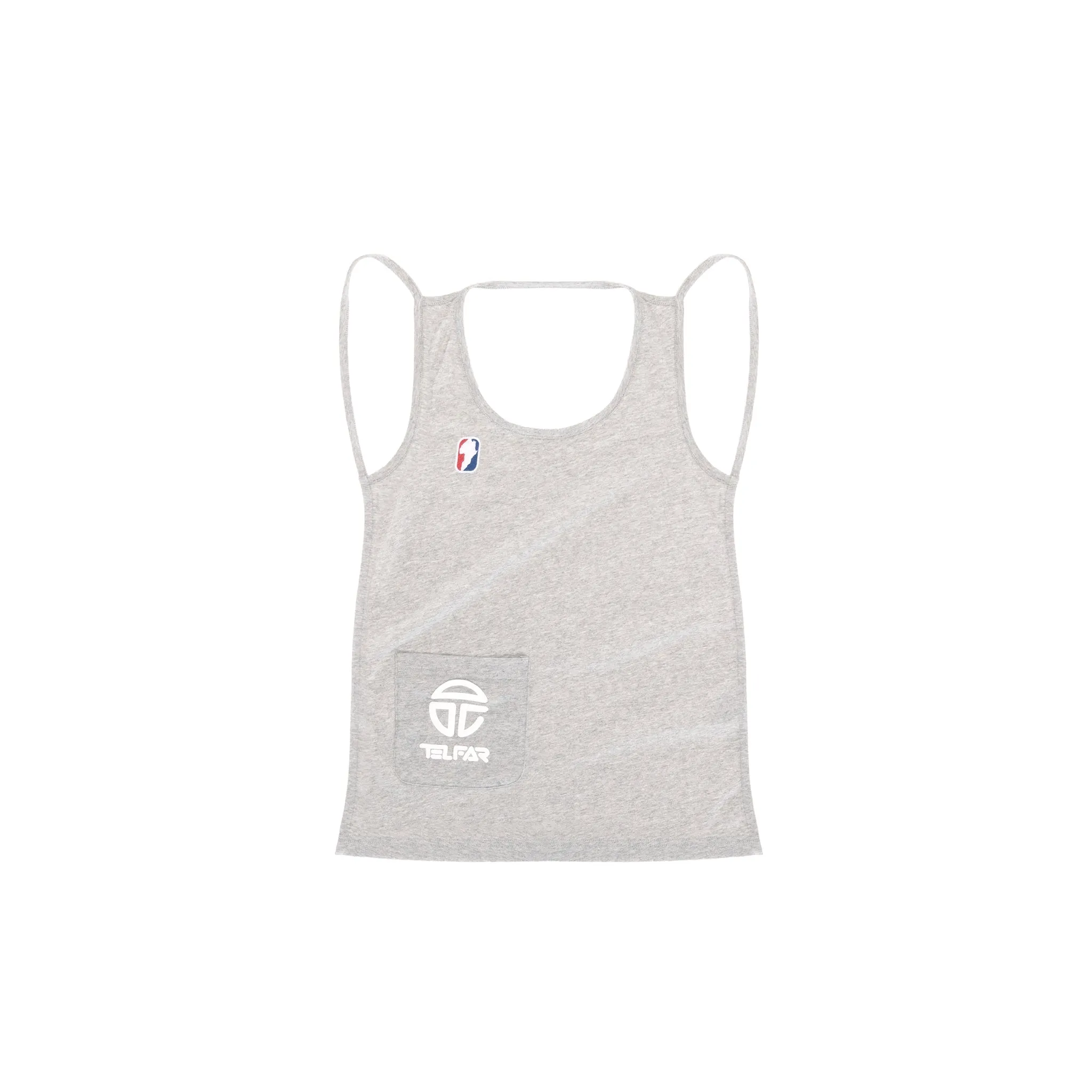 Backless Tank - Heather Grey sold by Telfar