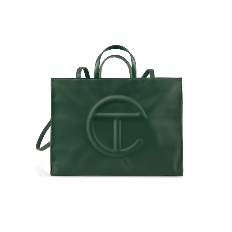 Large Shopping Bag - Dark Olive sold by Telfar