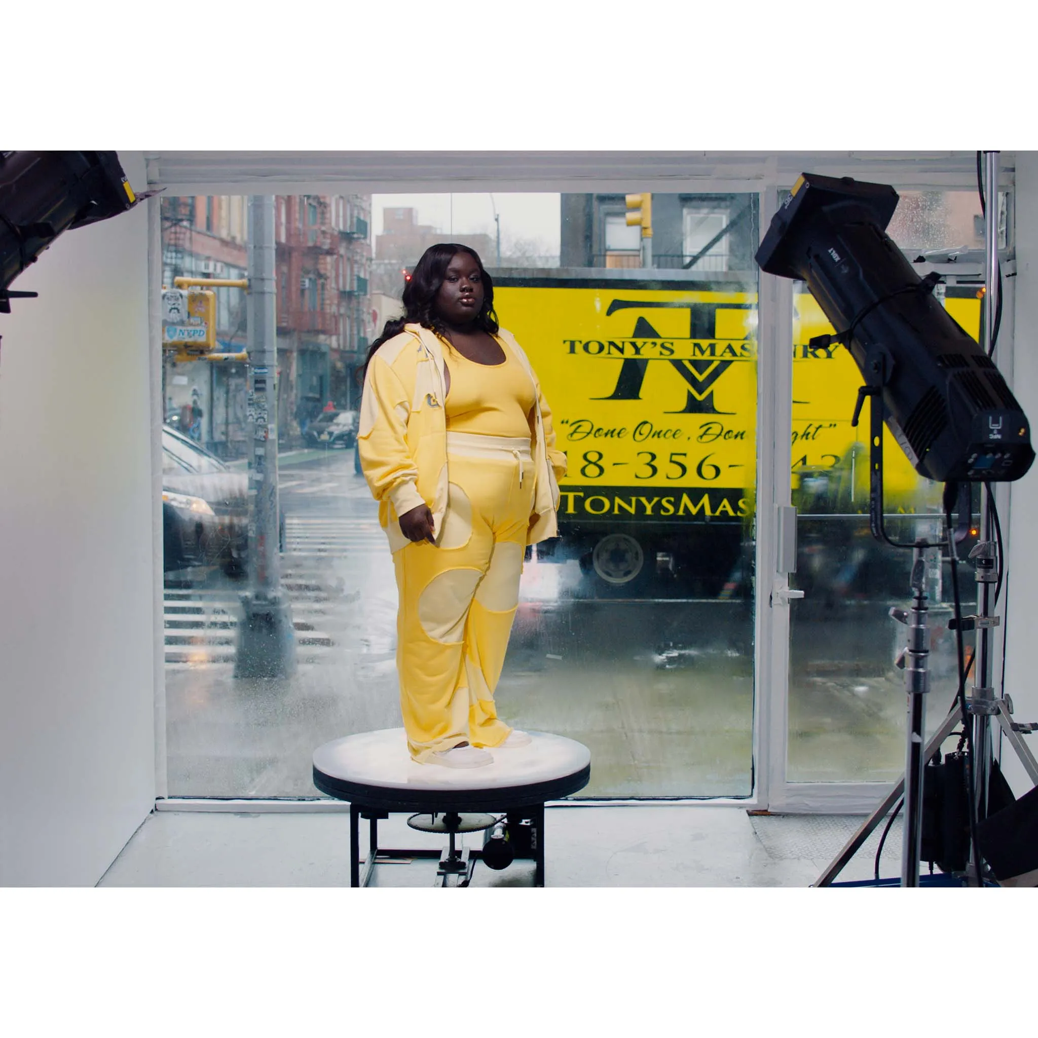 Camo Hoodie - Yellow sold by Telfar product image thumbnail 5