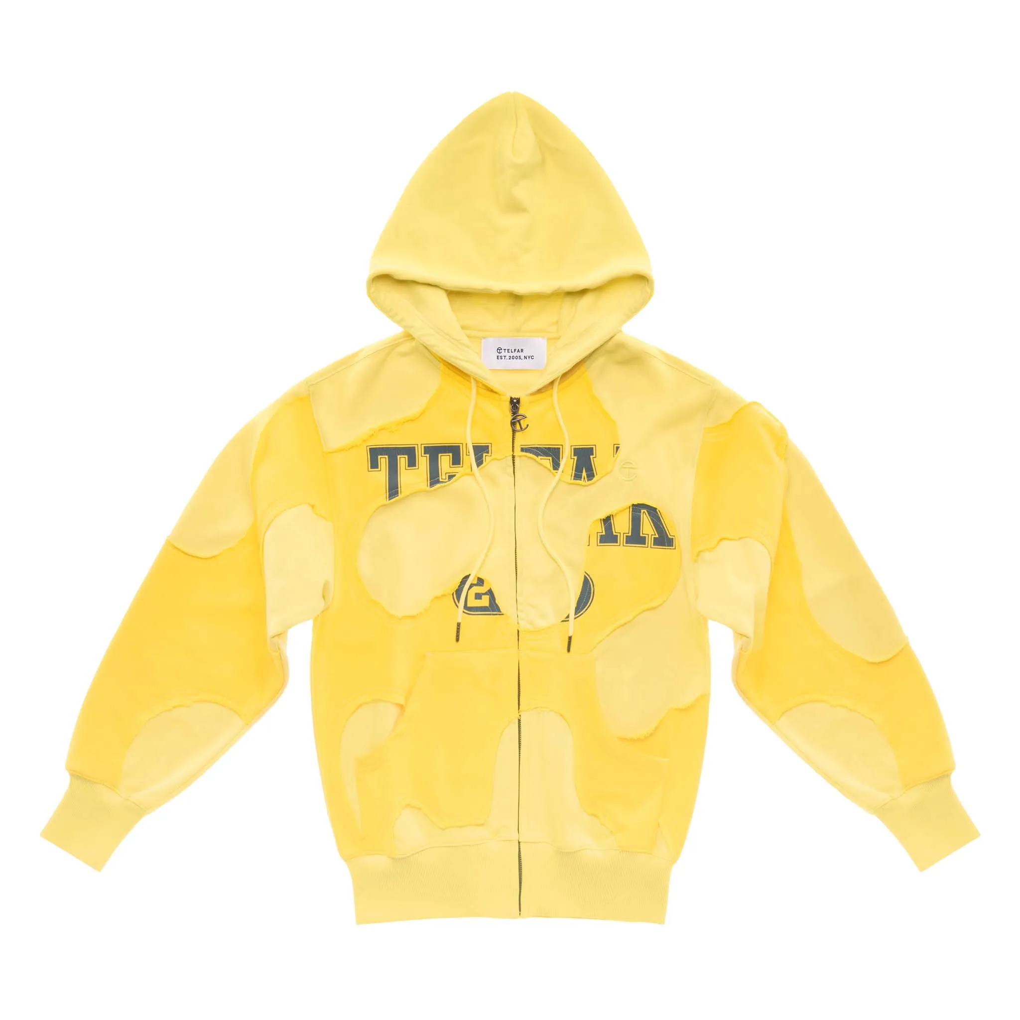 Camo Hoodie - Yellow sold by Telfar
