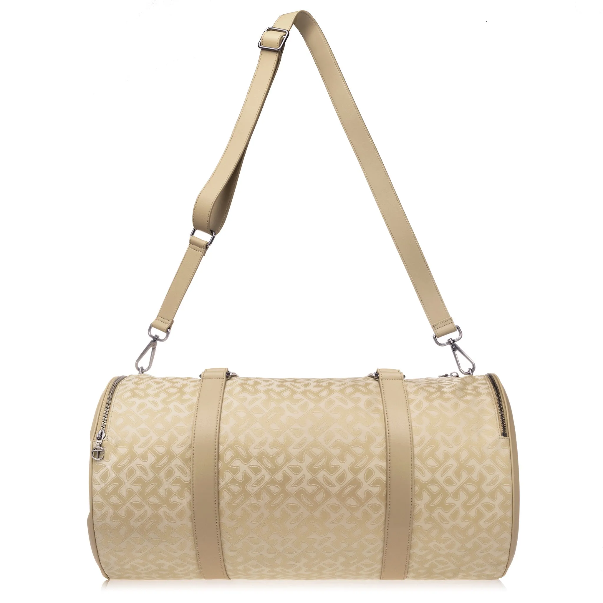 Large Jacquard Telfar Duffle - Cream Monogram sold by Telfar product image thumbnail 3