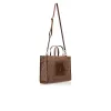 Medium Jacquard Shopper - Chocolate Monogram sold by Telfar