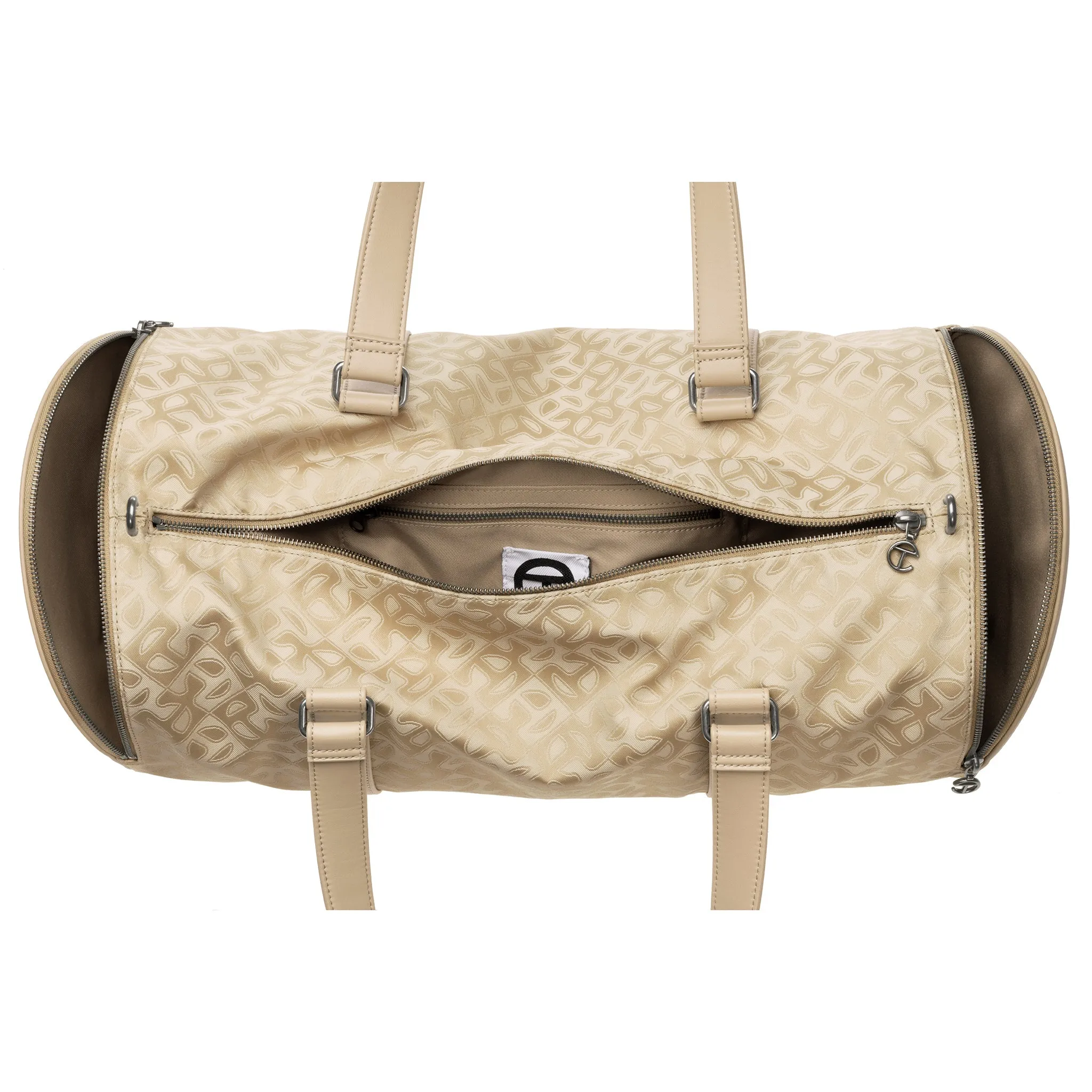 Large Jacquard Telfar Duffle - Cream Monogram sold by Telfar product image thumbnail 4