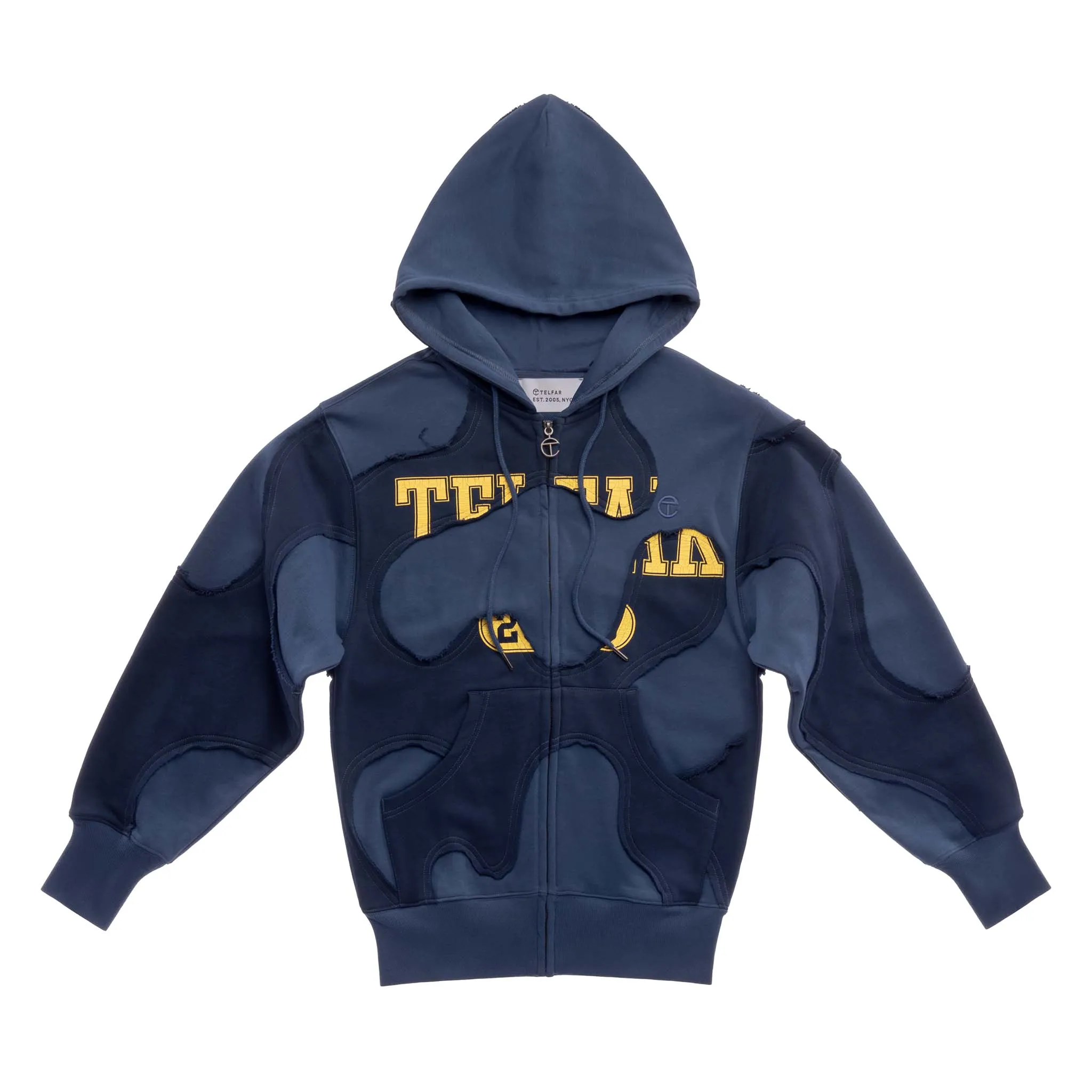 Camo Hoodie - Navy sold by Telfar