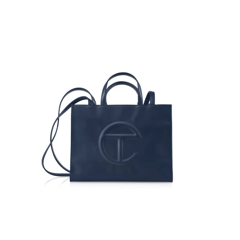 Medium Shopping Bag - Navy sold by Telfar