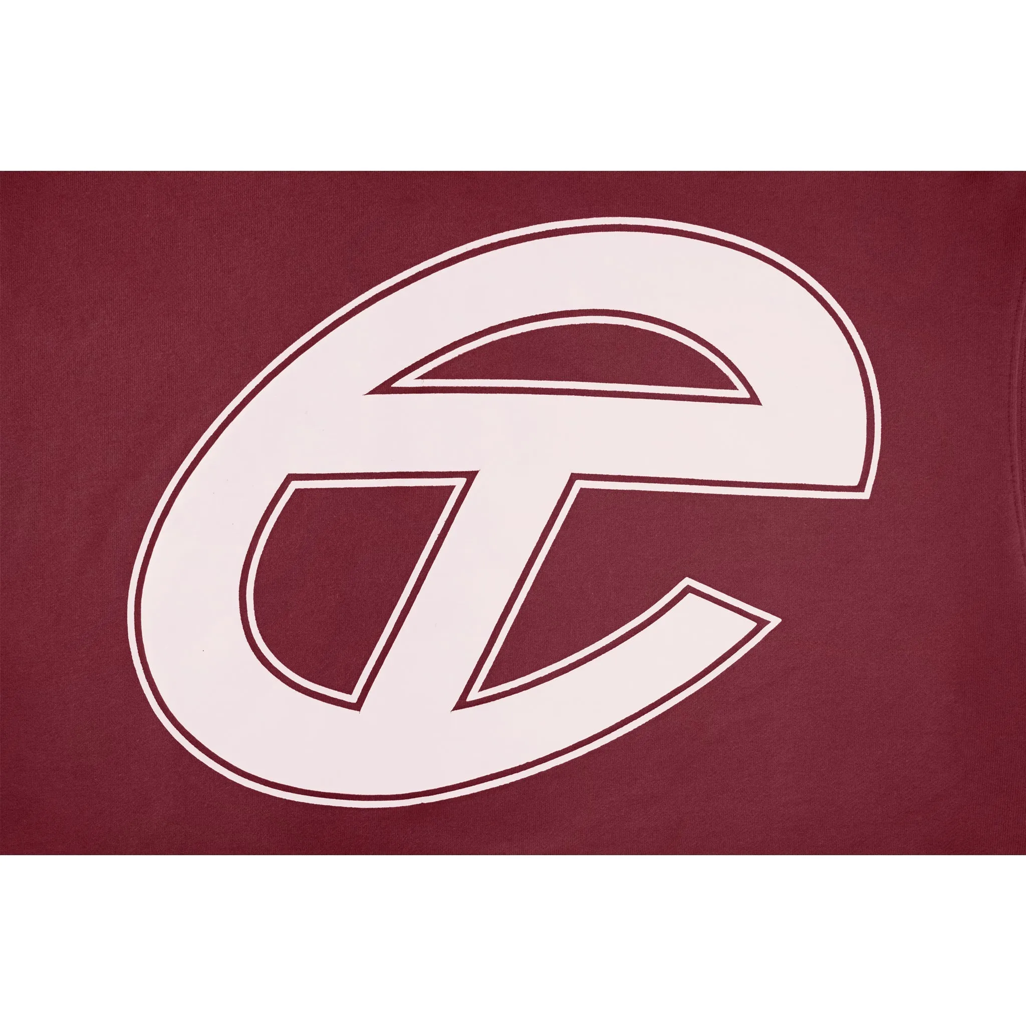 Crop Hoodie - Oxblood sold by Telfar product image thumbnail 2